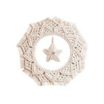 Decorative star-shaped wool